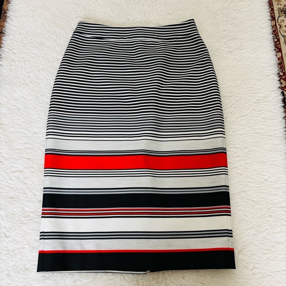 Classiques Entier Multicolor Striped Pencil Skirt size 0
